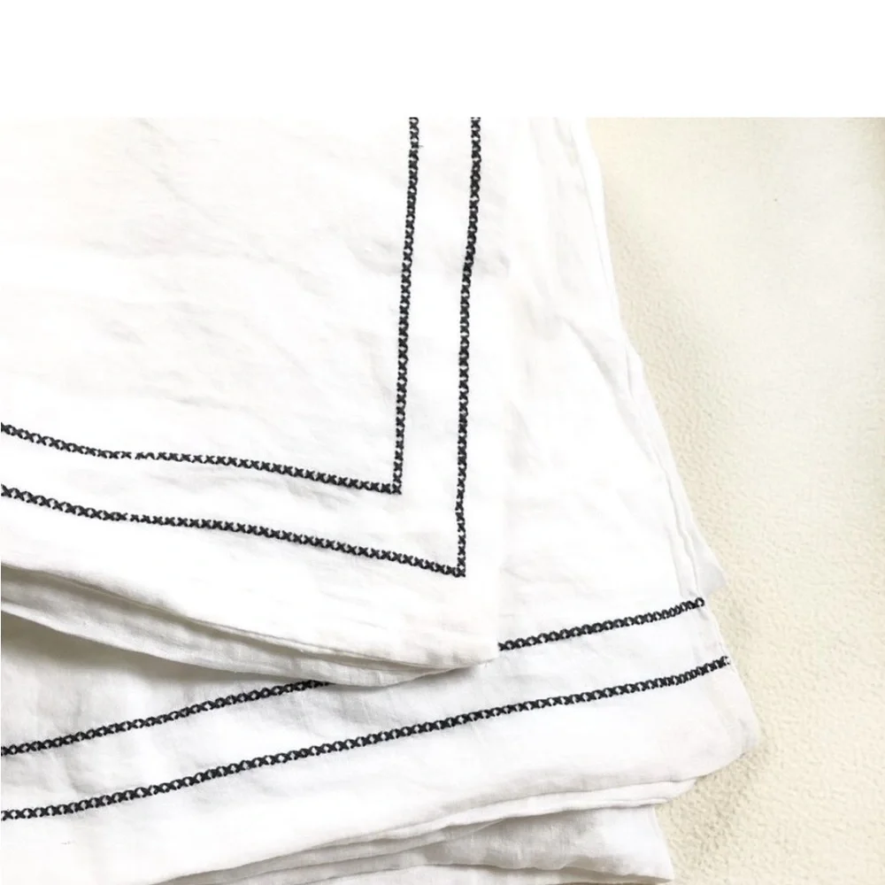 Anthropologie x Moderna Twin Linen Sheet Set NIB READ